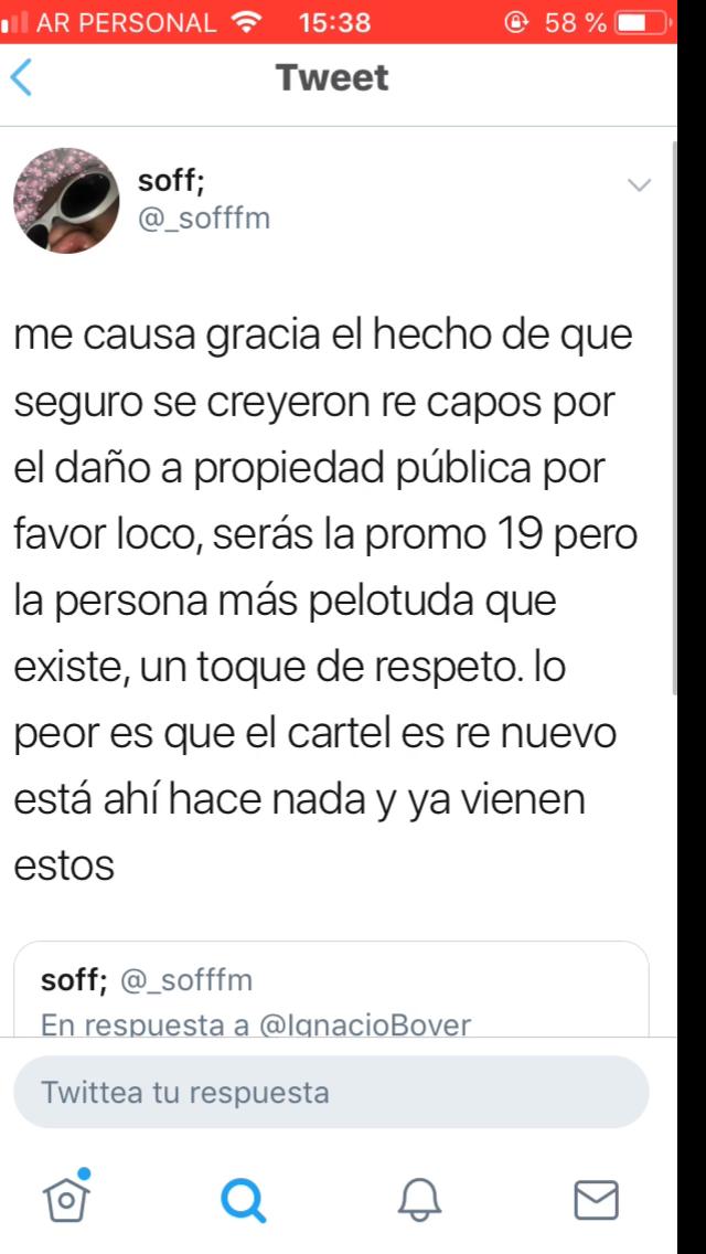 luchourbisci_'s tweet photo. Para la pelotuda esta que borro el tw y para todos los demas que me estan bardeando, haganme el favor de cerrar el orto, ese cartel estaba tirado en el piso porque era del ANDEN PROVISORIO, si no lo agarrabamos nosotros terminaba en la basura asi que chupenme la verga https://t.co/B5wT2R1FUp
