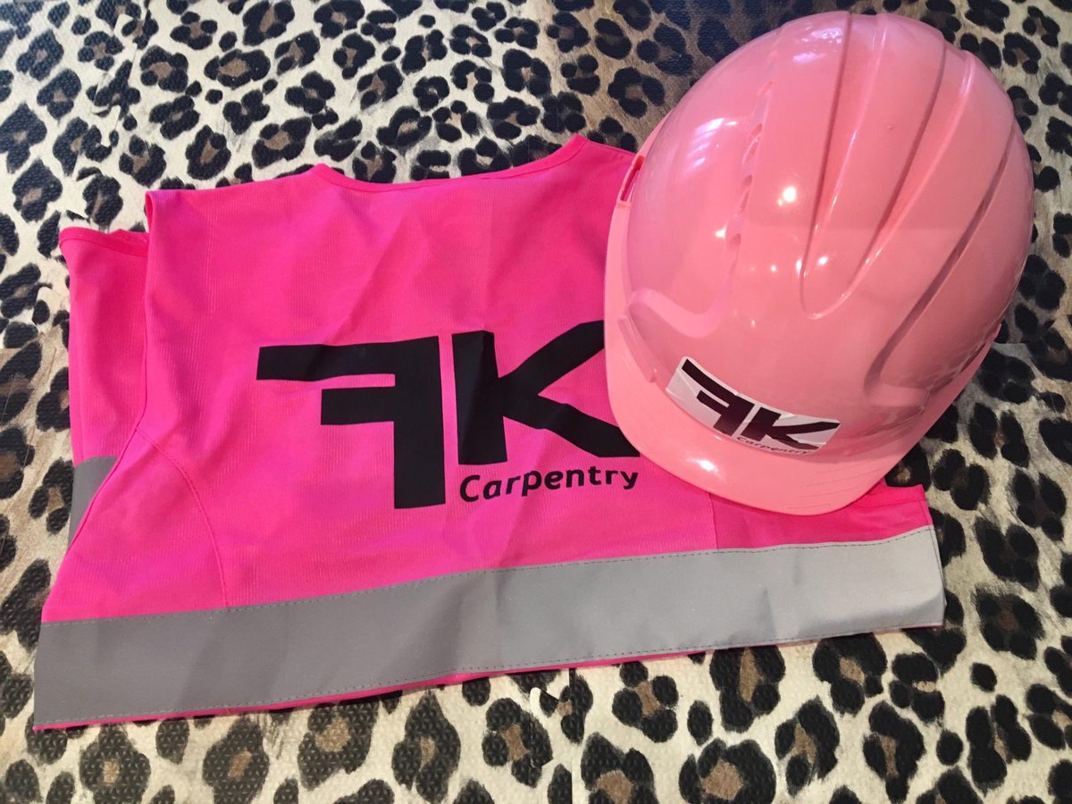 FkCarpentry's tweet photo. And of course our new employee requires the finest FK merchandise. Modelled here by Anna’s gorgeous daughter Pearl. #babytradie #startthemyoung #babyinthecity https://t.co/KU39uTQxoT