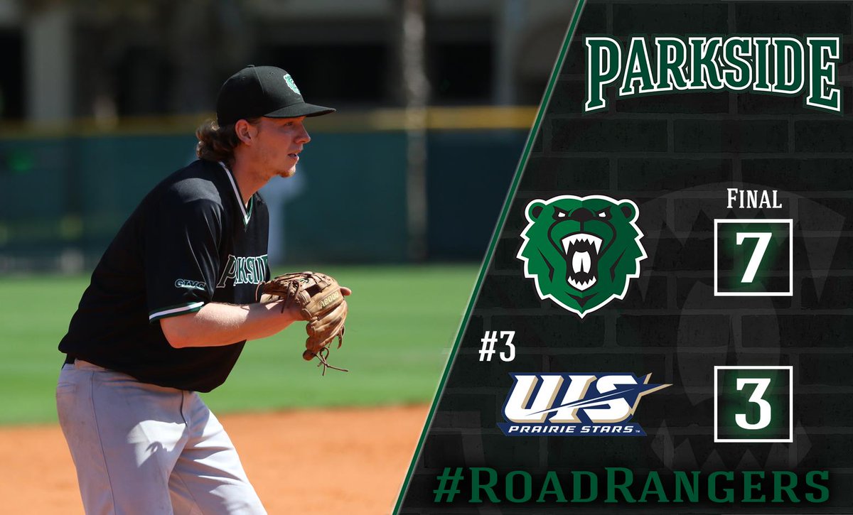 RangerAthletics's tweet photo. BALL GAME. Just minutes after we announce the exciting Simmons Field news, @uwpbaseball takes down the No. 3 team in the nation!! #RoadRangers https://t.co/PSjZ2yC0WP