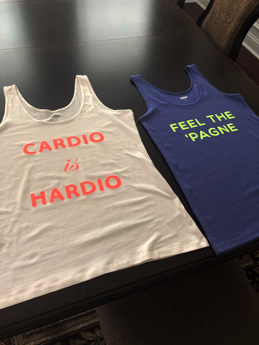 RealCKPhillips's tweet photo. If I have to exercise, then you better believe I’ll be wearing a sassy shirt while I do it! 😂 
#craftsbycourtney https://t.co/KXXfjB4FKq