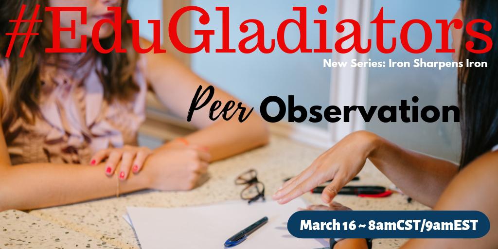 realtalkedu_'s tweet photo. JOIN #EduGladiators on Saturday as we continue with the series #ironsharpensiron with Core Warriors leading the discussion! π
#tededchat #2PencilChat #scratchedchat #MSLA @danielt1906 @PrincipalSJV @SJSaragusa @SJSchiffelbein @sjmalcolm @MBoucher_SLPHS @smanhart4 @MrSmall215 https://t.co/m6KghXR5y1