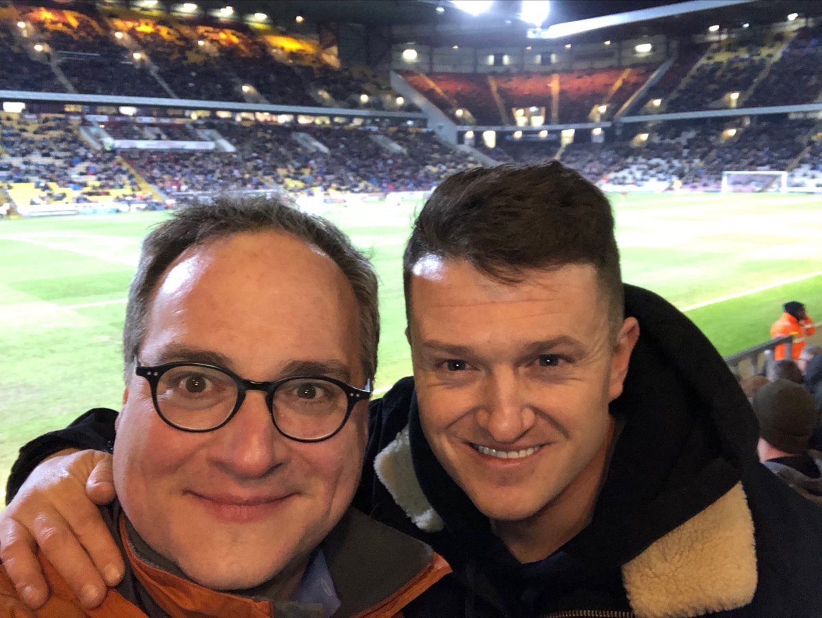 ezralevant's tweet photo. My first UK football game — Luton at Bradford. https://t.co/LRLRkIRjq0