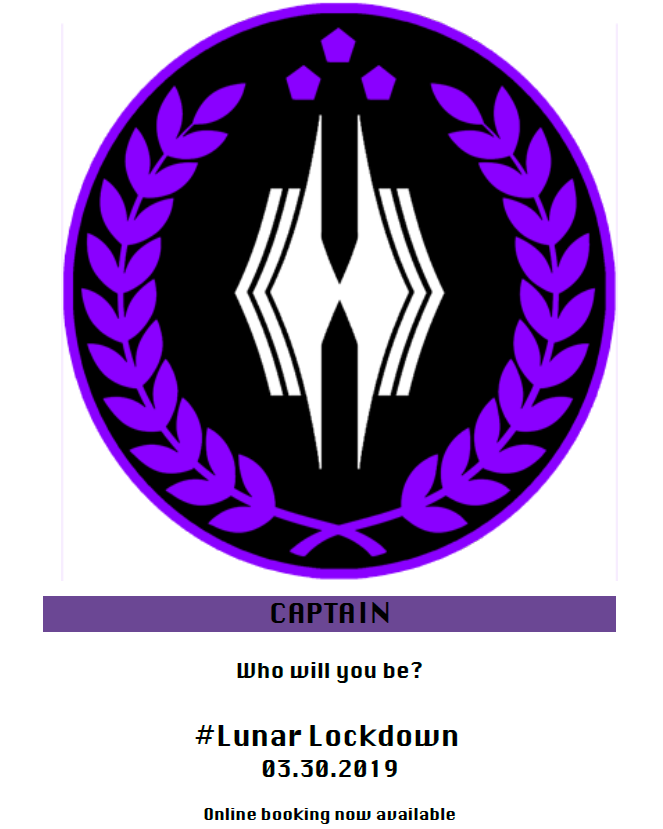 escape2win's tweet photo. Maybe you will be the Captain when Lunar Lockdown Opens 3-30-19 but the real question will you be ready to escape?  #lunarlockdown #explorersclub #ghostlyencounter #escape #escaperoom #escaperooms #murder #mystery #familyfriendly #fun https://t.co/3CEn5z9C91