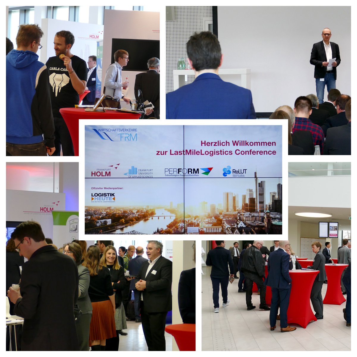 HOLM_Ffm's tweet photo. Impressionen von der LastMileLogistics Conference 2019 im House of Logistics and Mobility #lastmilelogistics #holmffm #conference #logistics #mobility https://t.co/rVirAayVQY