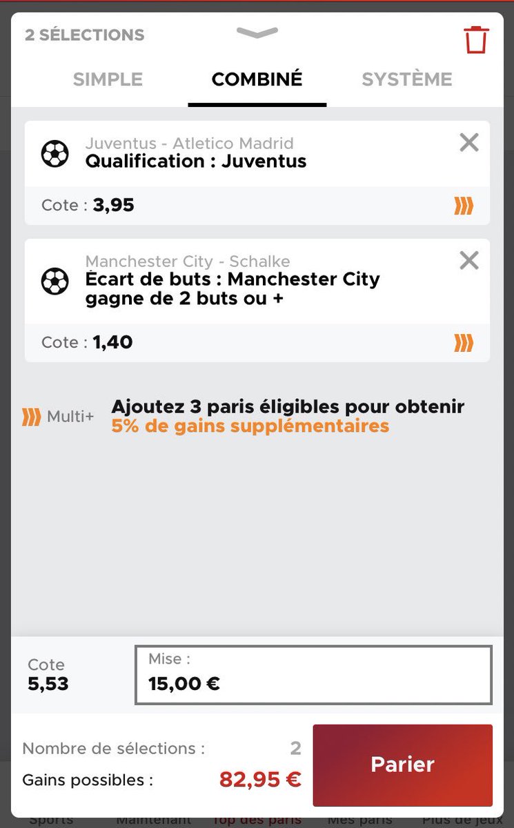 PronosDylan's tweet image. #FUN 2 ⚽️

➡️ Côte 5,53
➡️ Confiance 6/10