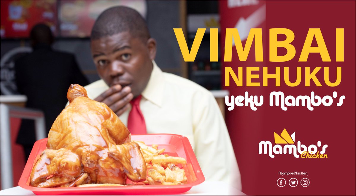 mamboschicken's tweet photo. Nehuku iyi #HapanaKwaunoenda. Zvadirwa maZimuto.
#MambosChicken
#EatLikeAKing https://t.co/GzuYLcIlCC
