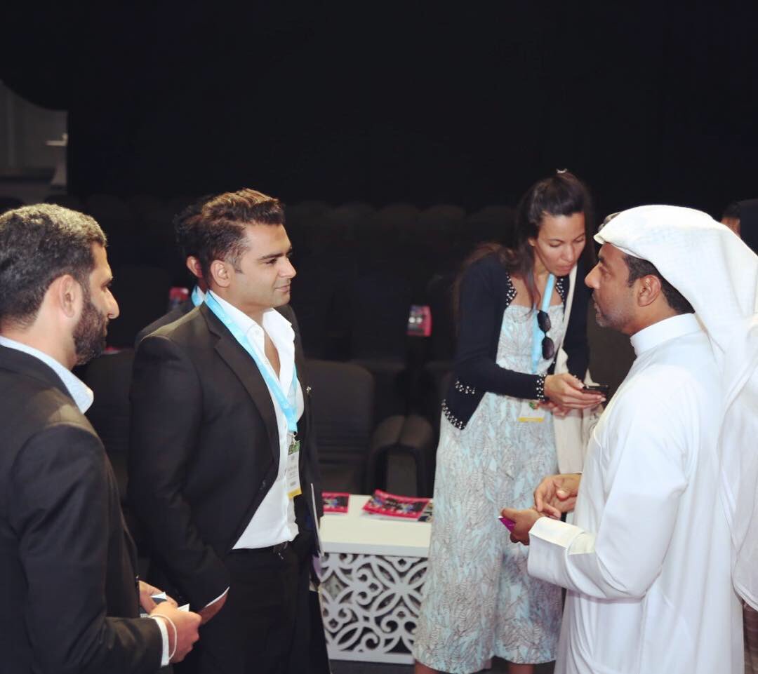 DXBMediaCity's tweet photo. On the sidelines of @Cabsatofficial 2019, @alsuwaidi_Majed, Managing Director of Dubai Media City, Dubai Studio City and Dubai Production City took part at #ContentCongress 2019, in a panel discussion on the development of film, tv and content in UAE. #CABSAT2019 https://t.co/ot1Ppf0NhY