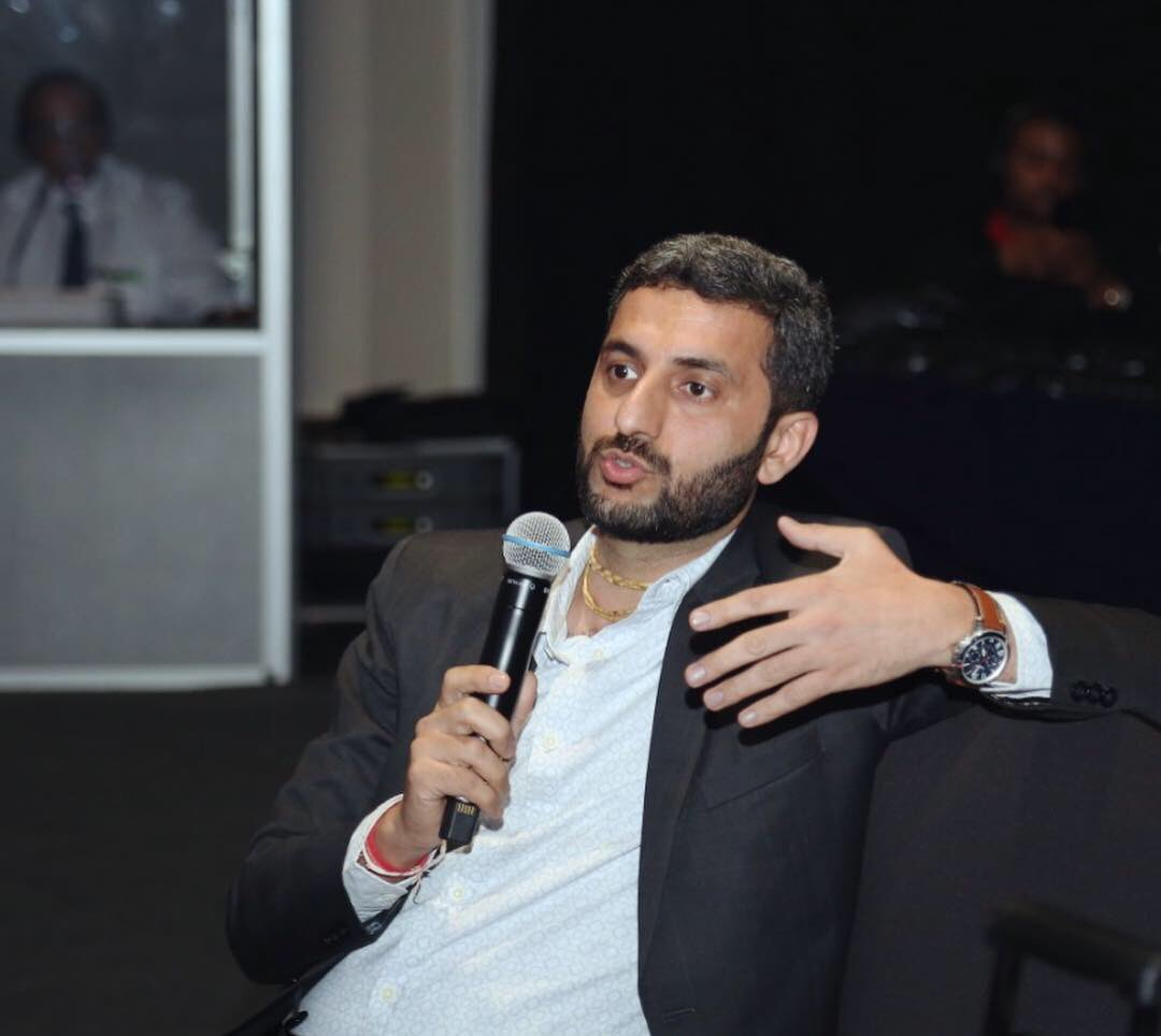 DXBMediaCity's tweet photo. On the sidelines of @Cabsatofficial 2019, @alsuwaidi_Majed, Managing Director of Dubai Media City, Dubai Studio City and Dubai Production City took part at #ContentCongress 2019, in a panel discussion on the development of film, tv and content in UAE. #CABSAT2019 https://t.co/ot1Ppf0NhY