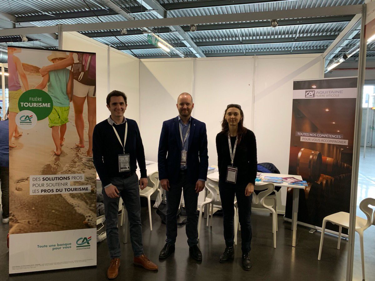 <a href="/filierevincaa/">FilièreVinCAAquitain</a> sur le stand <a href="/CAAquitaine/">CA Aquitaine</a> #tourisme au #workshop #oenotourisme organisé par <a href="/needwine_com/">NEED WINE</a> #H14 à Bordeaux