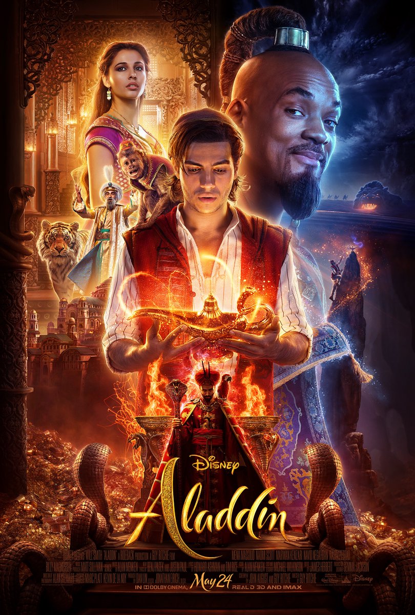 CINETOPmx's tweet photo. #Aladdín 🧞‍ próximamente en una nueva versión de acción real dirigida por @GuyRitchie. solo en #Cinetopmx https://t.co/uHdWTpILIl