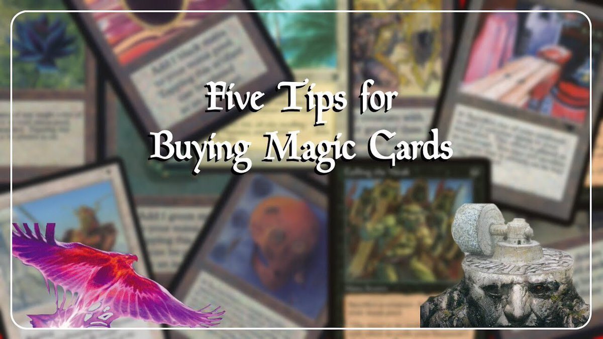 MTG_VC's tweet photo. Happy Tuesday! We’ve got another #mtgfinance video - this time we talk about some tips for buying Magic cards. Link below!
➡️ https://t.co/FzhsQfNRIA ⬅️ #mtg https://t.co/JU7r3borYh