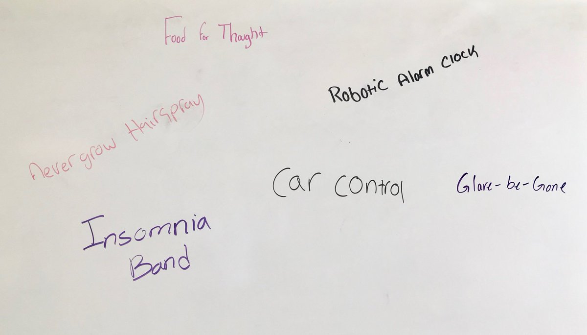 Entrepreneurship class business ideas, more info to follow in the near future!  #ghscommunity