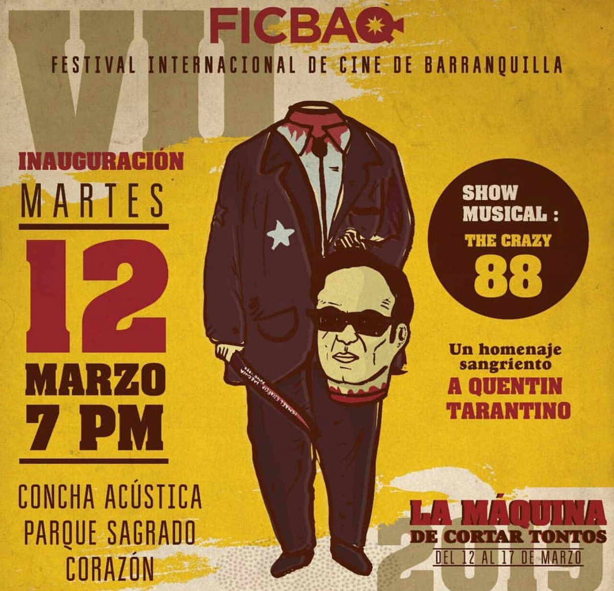 Alter_Caribe's tweet photo. “La mamadera de gallo del @FICBAQ, los descabezó por completo”: Secretario de Cultura en Barranquilla #Barranquilla #FicBaq @JJaramilloB @BarranquillaCPT #Cultura #Cine #Tarantino #QuentinTarantino https://t.co/ByfMOqff4c https://t.co/q7xgivL7ey