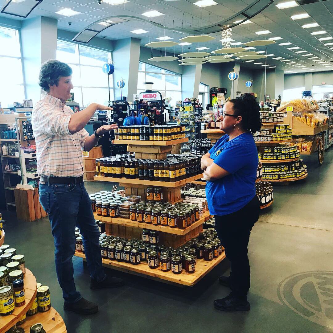 ShopTheBusyBee's tweet photo. Did you join us this morning on our Facebook Live? With your help we were able to present the @ufhoneybeelab with another check! #ThankYou to everyone that #gave at the registers! 🐝🐝🐝#ufhoneybeelab #uf #itsgreat #sharingiscaring #giving #givingwithapurpose #busybee #bee #bees https://t.co/K72yUS19K0