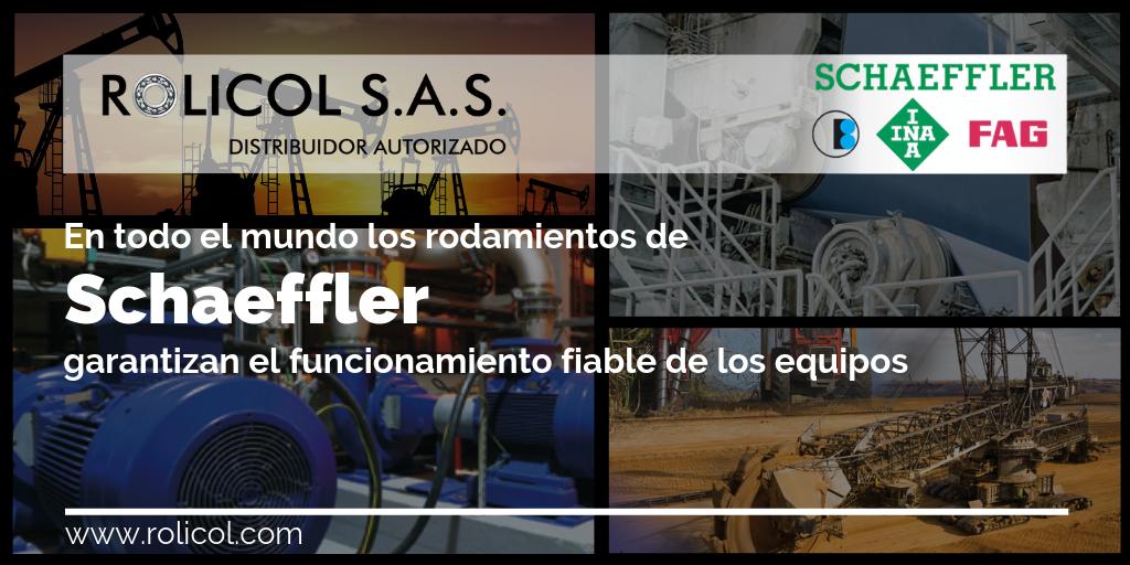 RolicolS's tweet photo. #ROLICOL Como distribuidores autorizados #Schaeffler llevamos lo mejor a tu industria. Contamos con una amplia gama de rodamientos #Schaeffler #FAG para garantizar
un optimo desempeño en sus operaciones. https://t.co/0APZtZxnh9