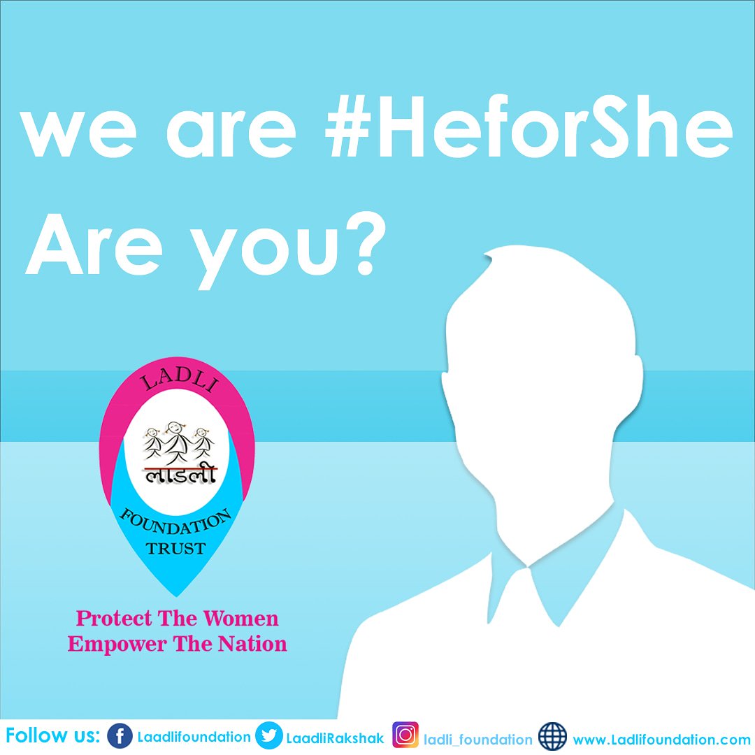 FoundationLadli's tweet image. Join Ladli foundation trust. 
Download LaadlI Rakshak App from google PlayStore   - and Get A Laadli Rakshak Certificate 

#LaadliRakshak #Heforshe
#Laadlidevendra #UNWOMEN @HeForShe @HelenClarkNZ