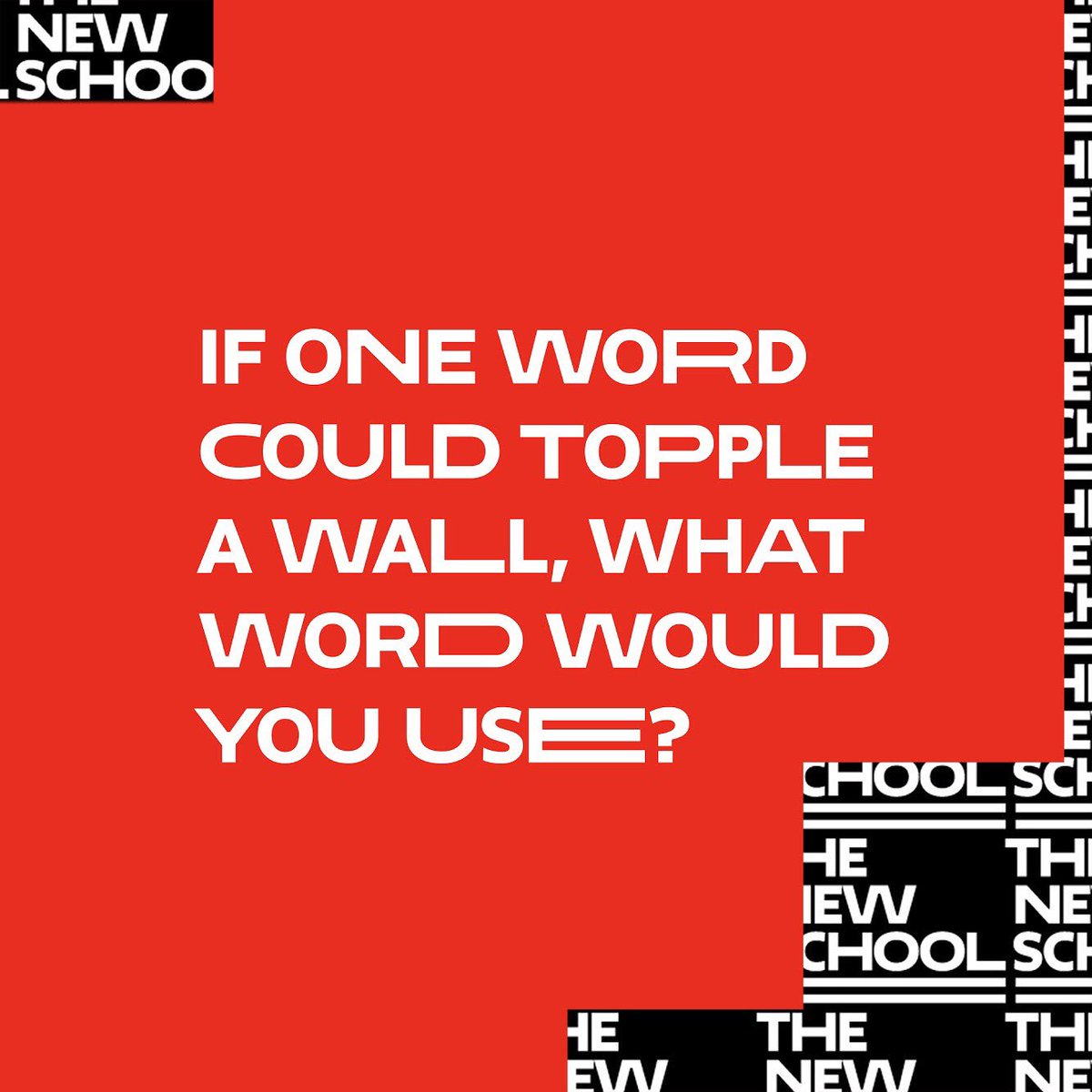 The New School tweet media