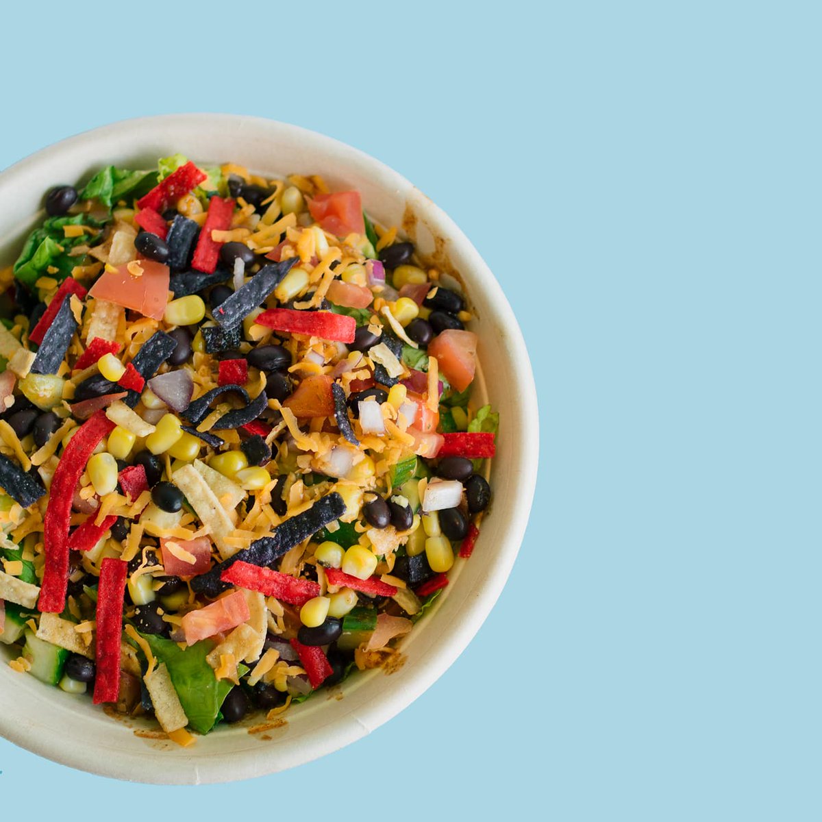 pressdleduc's tweet photo. Healthy, colourful and flavourful. The Southwest crunch salad 😁 

#GetPressd #leduc #lunch #southwestcrunch #hungry #yum https://t.co/ycw103Qv9b