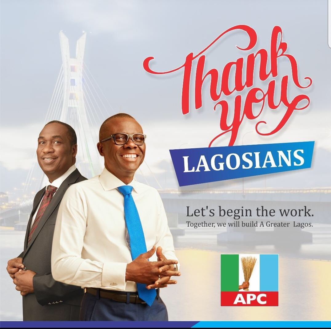 Thank you Lagos