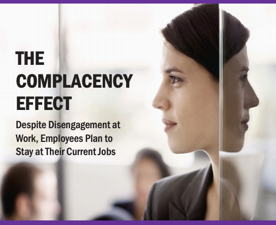 Achievers's tweet photo. Good news: just 35% of #employees plan to look for a new job in 2019. Bad news: Only 21% consider themselves “very engaged.” Check out the full data from our new report, The Complacency Effect, + #HR tips to improve #EmployeeEngagement https://t.co/lenwuFb5BP https://t.co/Phfor4LPfa