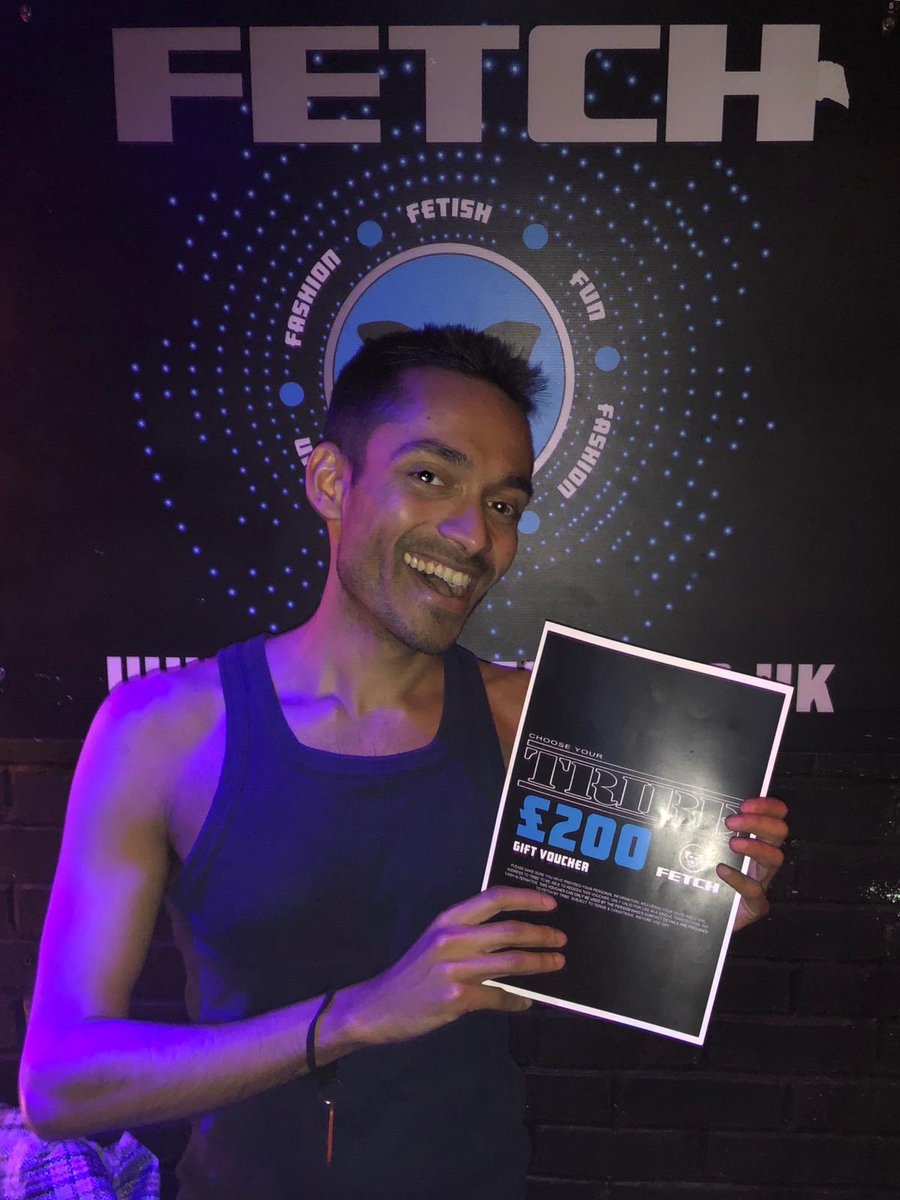 Congrats Anshuman, 31, winner of the £200 voucher to spend 
<a href="/fetchshoplondon/">FETCH</a>, co-sponsors of the prize along with <a href="/bloc_south/">Bloc South</a> to mark the club’s 2nd b’day <a href="/tribelondon1/">TRIBE LONDON</a> on Sat!

#gayfetish #gayleather #gayrubber #gaysports #gayskinhead #gayjocks #gaynaked #gaylondon #gaycruising