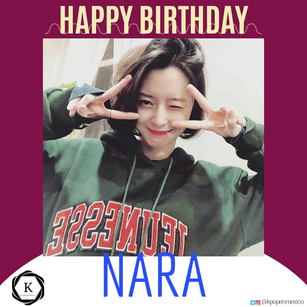 kpopenmexico's tweet photo. Hoy KEM celebra el cumpleaños de Nara de Hello Venus
생일축하합니다 ❗🎂🌼
Feliz Cumpleaños❗🎂🌼
#Nara #HelloVenu #HappyNaraDay @chHELLOVENUS https://t.co/iu3rF36FOc