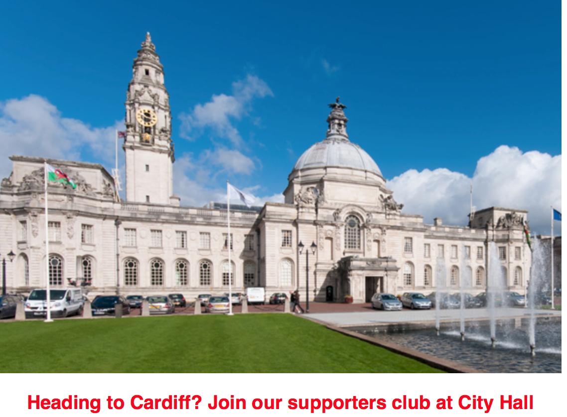 LondonWelshRFC's tweet photo. The @lwsupporters bus is FULL but there's still places at City Hall
where our @lwrfcchoir will be getting everyone in the mood 🎶pre-match
Head here to book your spot! 👉https://t.co/pUQLGfFdiH
#LWSupporters #Cardiff #CityHall #LWChoir #WALvIRE
#Wales #6nations https://t.co/FfH3JBUAai