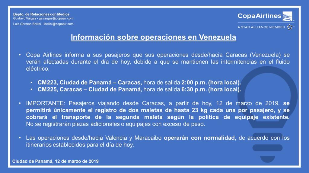 تويتر \\ Copa Airlines على تويتر: \