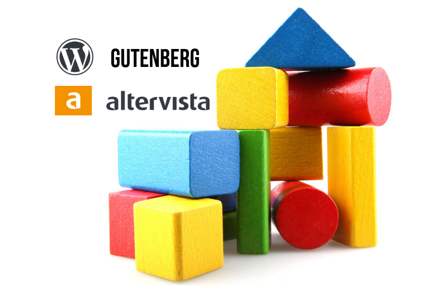 La logica dei blocchi. 
Gutenberg, il nuovo editor di WordPress.
blog.altervista.org/it/il-nuovo-ed…