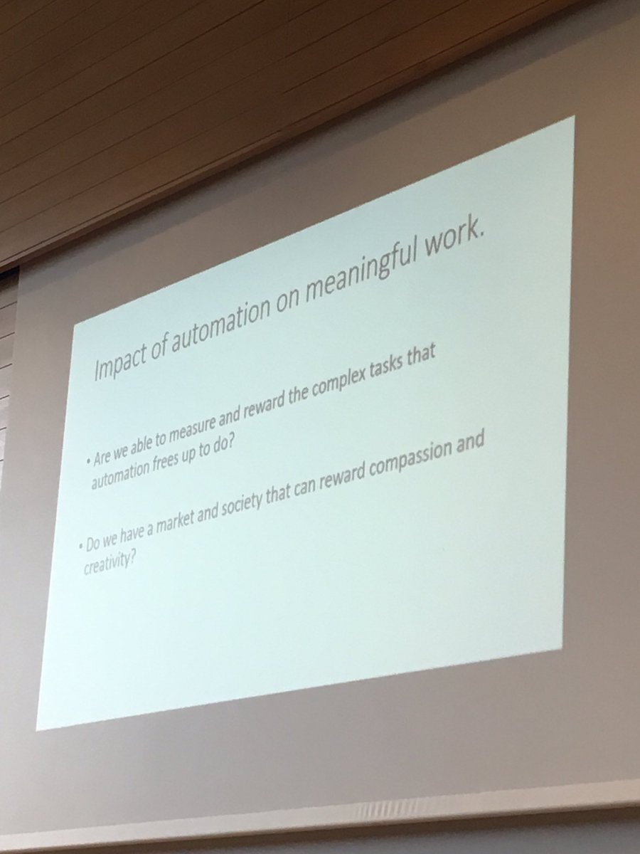 pmcarf's tweet image. Food for thought at #HECfutureofwork from Mitali Barnerjee, HEC Professor of Strategy