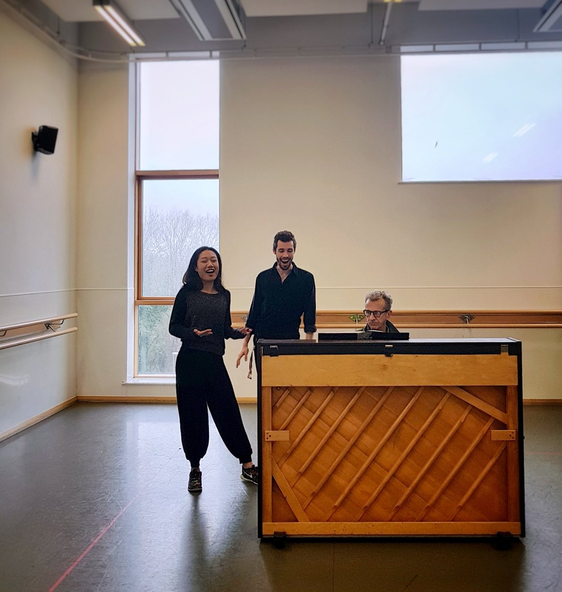 TheDavidStevens's tweet photo. After a weekend off, it's great to be back in the room @the_GSA rehearsing with our wonderful MD, Peter Roberts. Things are really shaping up and we can't for you to see us perform @liveatZedel!
For tickets: https://t.co/kcRGpqR18b
#GSAcabaret #TLCOE https://t.co/qoegFLkIcw