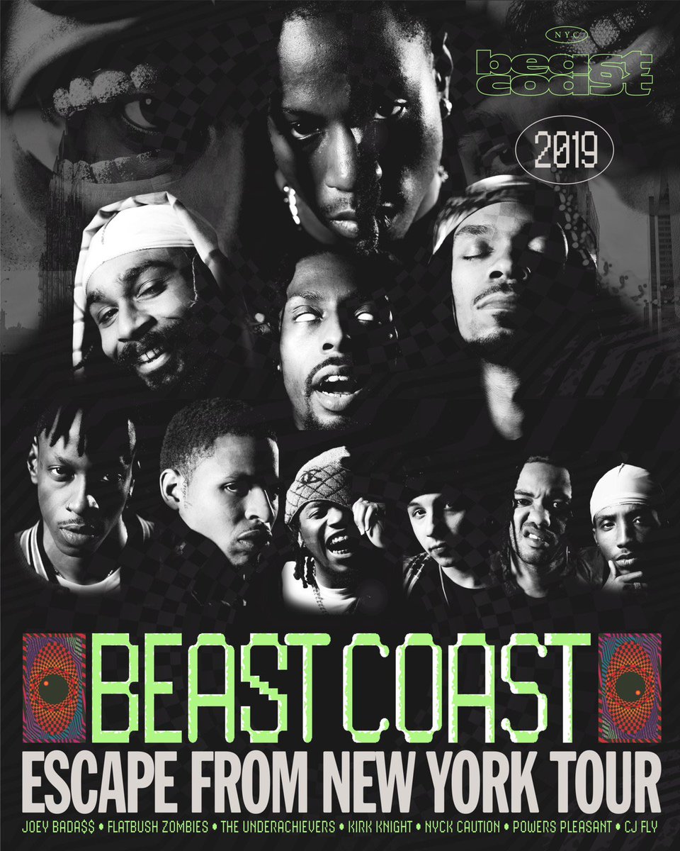 PROERA's tweet photo. #BEASTCOST
Escape from New York Tour!
Pre-Sale starts tomorrow.
Tickets available on Friday.
@ https://t.co/FX8YDFB70Y https://t.co/pSUs87efMo
