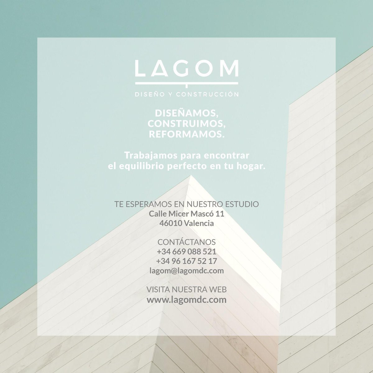 fallaexposicion's tweet photo. No conoces a nuestro nuevo colaborador?

Lagom "diseño y construcción" se encarga de diseñar, reformar y construir tu hogar, se encuentra en Micer Mascó y apuestan por la falla de su barrio, apuestan por Exposición. 

#Lagomdc #CalidadYbuenGusto #Confianza #TornemAlsOrigens https://t.co/Qbp5GsVJMo