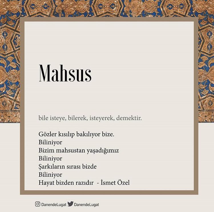 danendelugat's tweet photo. #İsmetÖzel
#Mahsus https://t.co/od1v8t5biq