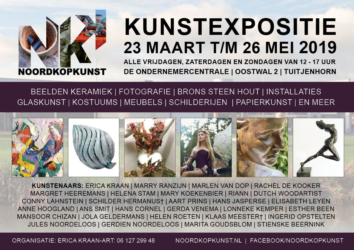 XpCenterNL's tweet photo. Vooraankondiging: Kunstliefhebbers opgelet! Van 23 maart t/m 26 mei is er een grote expositie in Noord-Holland bij @DeOCentrale van Noordkopkunst. Wij zullen bij de opening de bezoekers laten ervaren hoe mooi VR is! Meer info op https://t.co/2Mabf352Md https://t.co/HPcq45AwnB