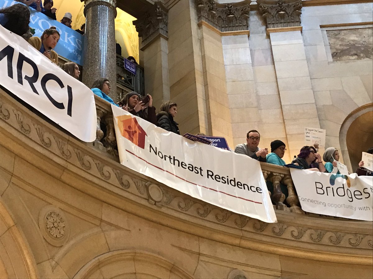 We had a great time at the <a href="/mncapitol/">MN State Capitol</a> for #DisabilityServicesDay! Special thanks to Senator @jasondisaacson, who represents 8 of our locations, for his supportive speech! #Advocacy <a href="/BestLifeMN/">Best Life Alliance</a> <a href="/mohrmn1/">MOHR</a> <a href="/ARRM/">ARRM</a> #mnleg