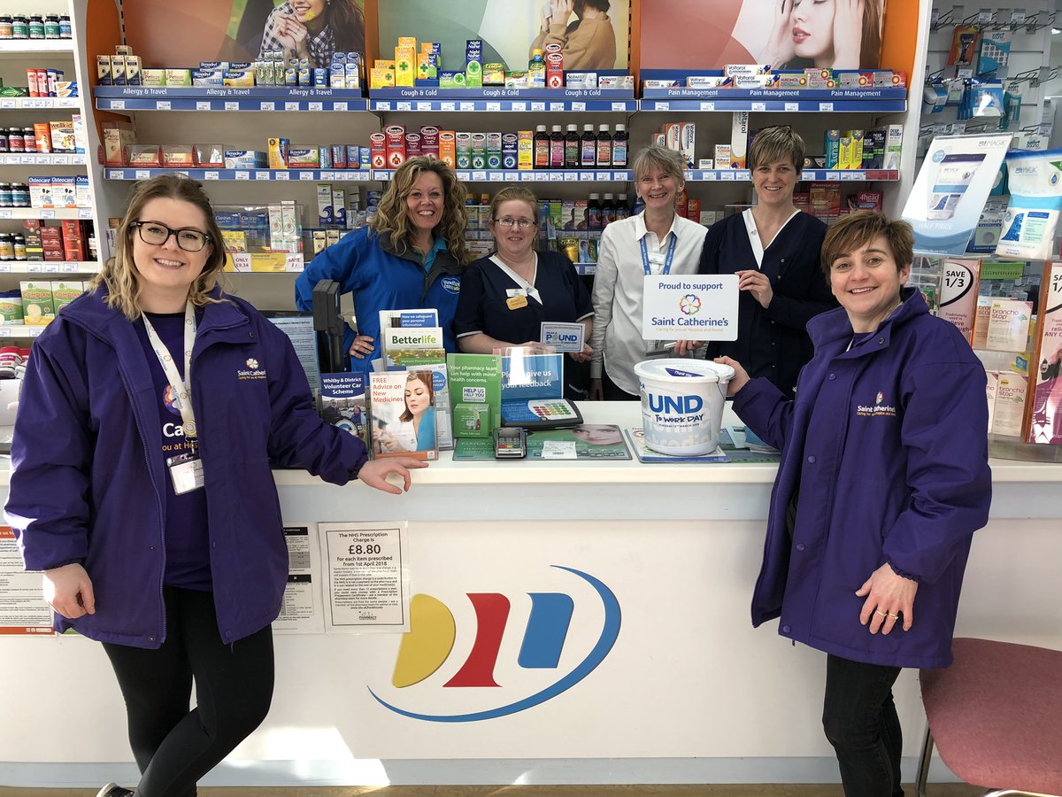 GHRYorksCoast's tweet photo. Thanks to Day Lewis Pharmacy on the Parade for supporting @saintcathsuk on Bring a Pound to Work Day #BAPTWD19 https://t.co/0KqMfW9Zoy
