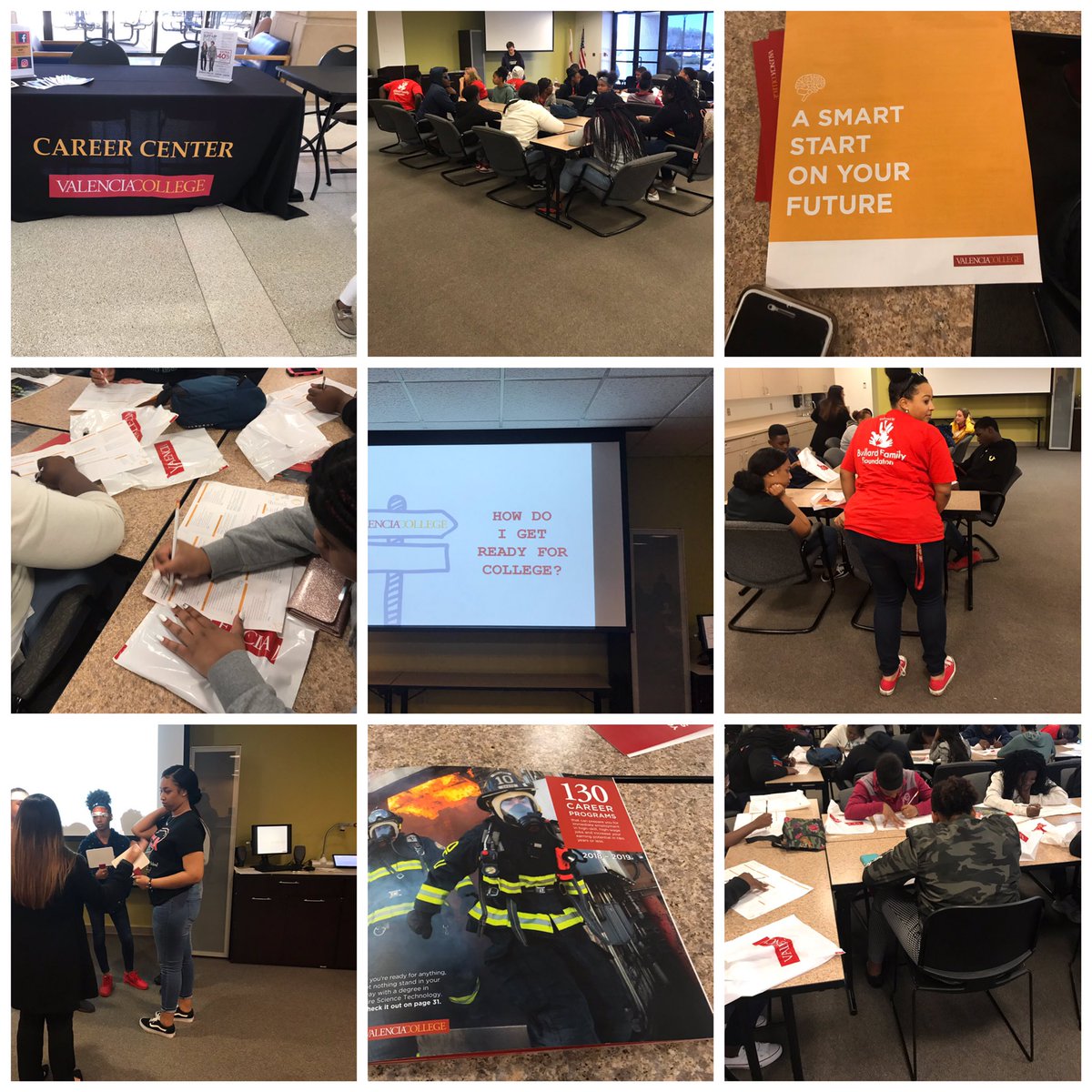 AvidSligh's tweet photo. Students engaged in discussion about college and career paths. Very interactive and hands on! Thank you @SuncoastCU @HarrisonPeters @YinkaAlegeHCPS @SlighMiddle https://t.co/lP1CAuDu5G