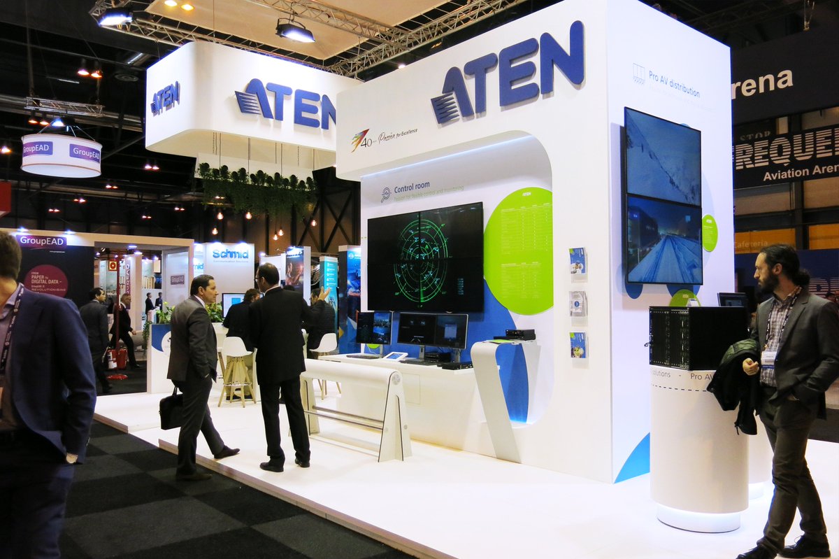 ATEN_Infotech's tweet photo. First day at @WorldATM_now was a hit. You can still visit us in the upcoming 2 days to learn everything you need to know about our KVM and AV signal distribution solutions. Visit us at Booth 496 or learn more at https://t.co/oFROw369XE. #WorldATM https://t.co/ka0lSY3kKh