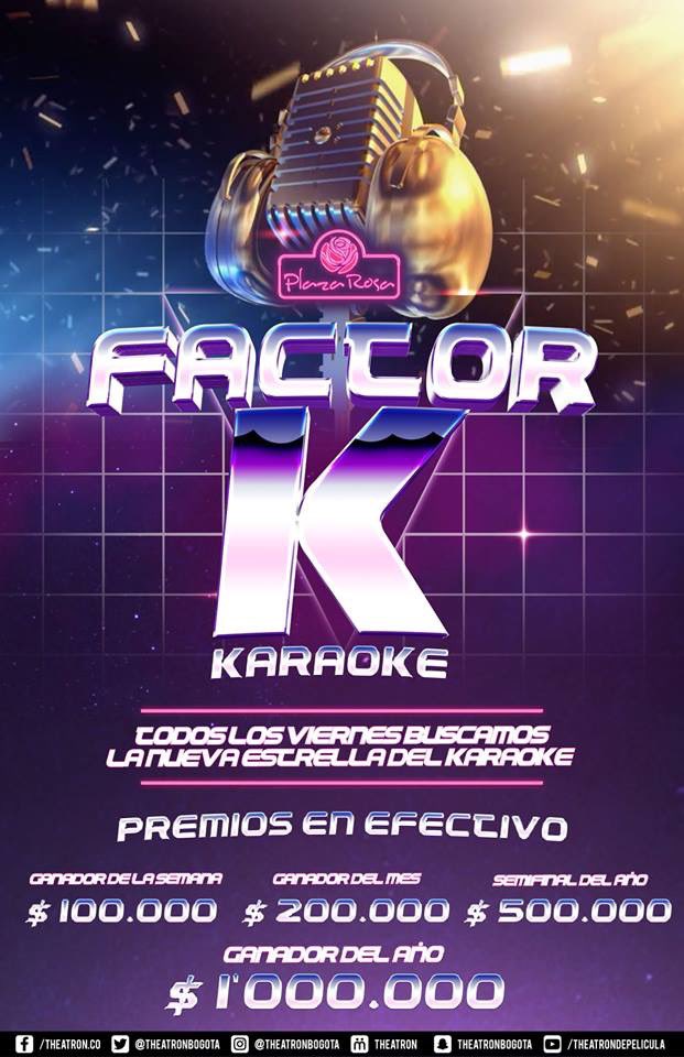 Viernes ZODIACAL PISCIS, show en vivo <a href="/Loscocoa/">Cocoa</a> concurso karaoke con premio en efectivo.
8 ambientes, BARRA LIBRE 
Productor general Theatron <a href="/fernandokoral/">koralito</a>
