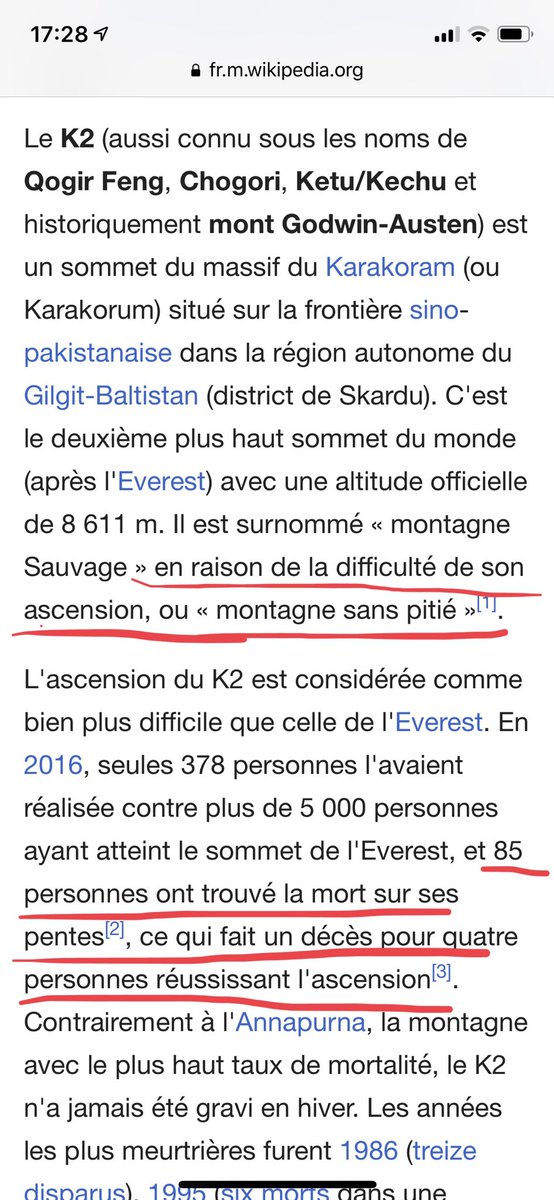pierrelsnr's tweet photo. Les commentaires google sur l’ascension du K2 je m’en remet pas, les gens ont aucune limite mdrrr https://t.co/3tdbR9paMc