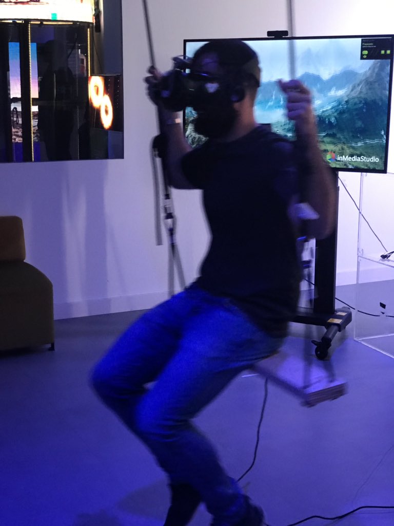 Hoteles interactivos, mesas de restaurantes inmersivas, chatbot en Realidad Aumentada y columpios virtuales, todo eso y más es lo que han podido probar nuestros alumnos del Master Universitario en Computación Gráfica, Realidad Virtual y Simulacion de <a href="/U_tad/">U-tad</a> en <a href="/inmediastudio/">inMediaStudio</a>