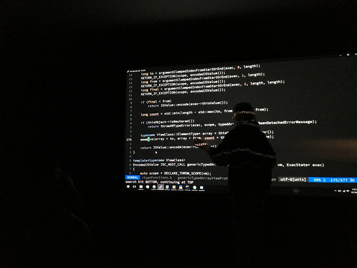 Reviewing vulnerabilities in JavaScriptCore code