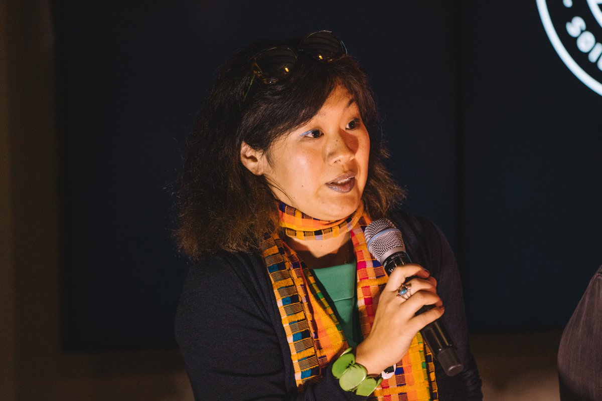 refreshfoodtech's tweet photo. Award-winning journalist Amy Wu introducing her amazing documentary about women in AgTech, From Farms to Incubators, here at Google Fiber. @FarmToIncubator #refreshfoodtech #refreshSXSW #SXSW https://t.co/YiJEHu1lIM