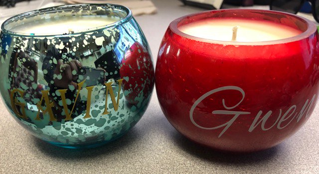 TheTJBerry's tweet photo. I would like to give a big THANK YOU to Common Scents Candle Co. for creating this beautiful #GavinFoxFire and #GwenFoxFire candles. Gavin's husky with a full-bodied outdoorsy smell and Gwen's sweet with a hint of fiery cinnamon. #FoxFire #TheKitsune @FoxFirePub @JHDeMond https://t.co/AJUnBSeYQb