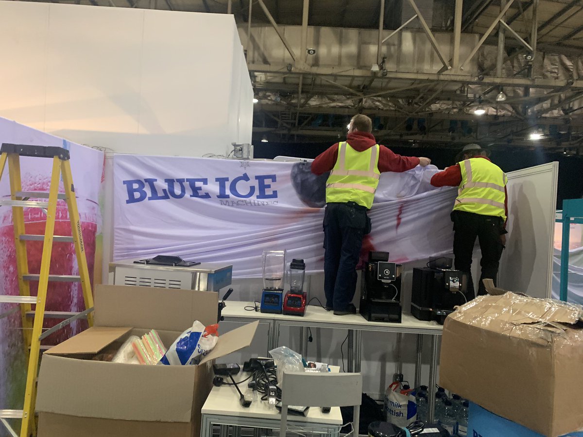 Our stand is really beginning to take form at ScotHot 2019! Stand 4531 at Hall 4 @ SEC Centre Glasgow