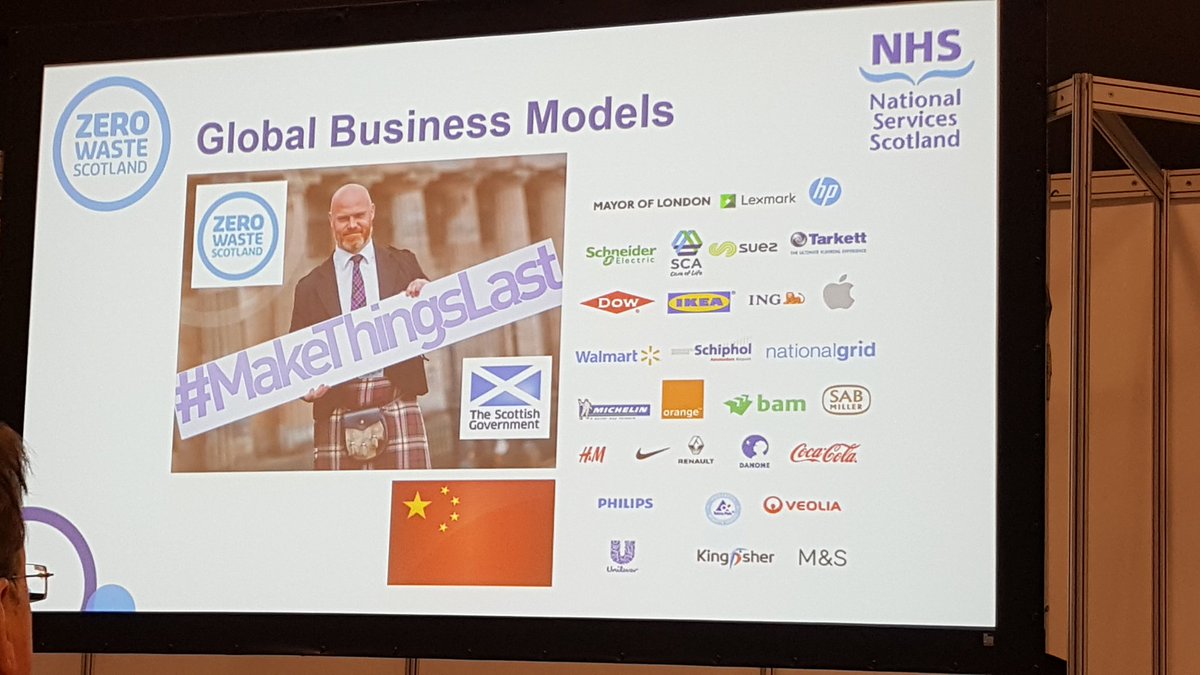 Heather_CEng's tweet photo. @ZeroWasteScot great presentation and happy to see @VeoliaUK name on the Circular Economy slide #p4hscotland #makethingslast https://t.co/GnVmlUpJUF