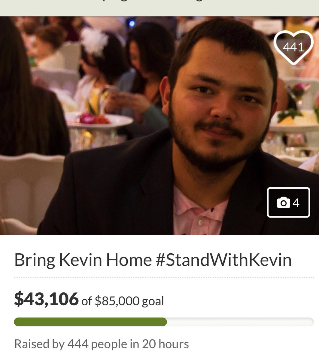 aldoalonso50's tweet photo. Kevin is an amazing person thanks to everyone who has already donated and if you can not afford to donate which I understand please just retweet this #standwithkevin 
https://t.co/xKvU1bEHfn 

Also anything helps and would be greatly appreciated https://t.co/Y1GsZs1qJu