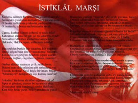 12 Mart 1921 İstiklal Marşımızın Kabulünün 98. Yılı kutlu olsun. Allah bu millete bir daha İstiklal Marşı yazdırmasın.