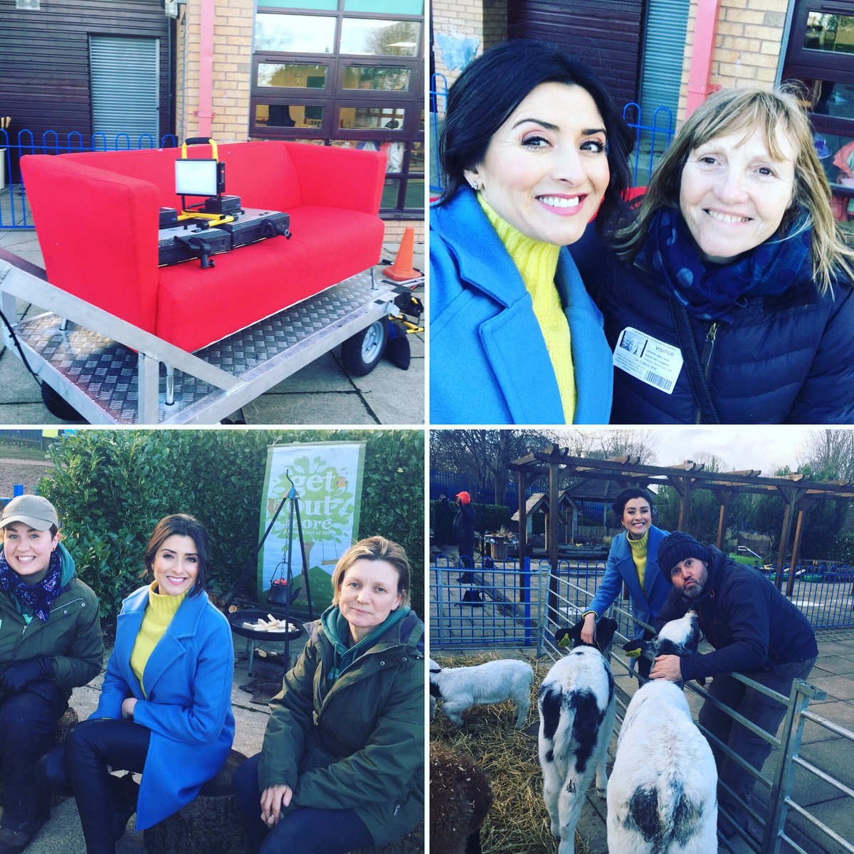 Day 2 of #BBCWeareBradford &amp; getting ready for tonight’s OB from Canterbury Nursery Children .. fire pit, farm animals &amp; children.. what could possibly go wrong?? Join us 6.30pm <a href="/BBCLookNorth/">BBC Yorkshire</a> <a href="/CanterburyBradf/">Canterbury Nursery School</a>